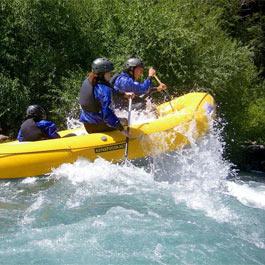 Barranquismo de rafting