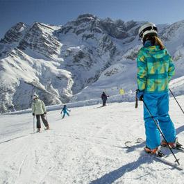 Esquiar en familia en Gavarnie-Gèdre