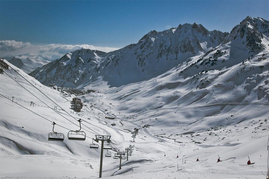 The Tourmalet ski resort