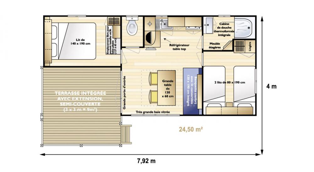 Plan de casa móvil