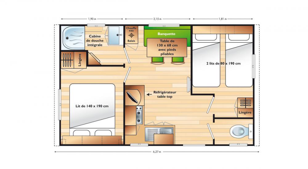 Plan de casa móvil Venus